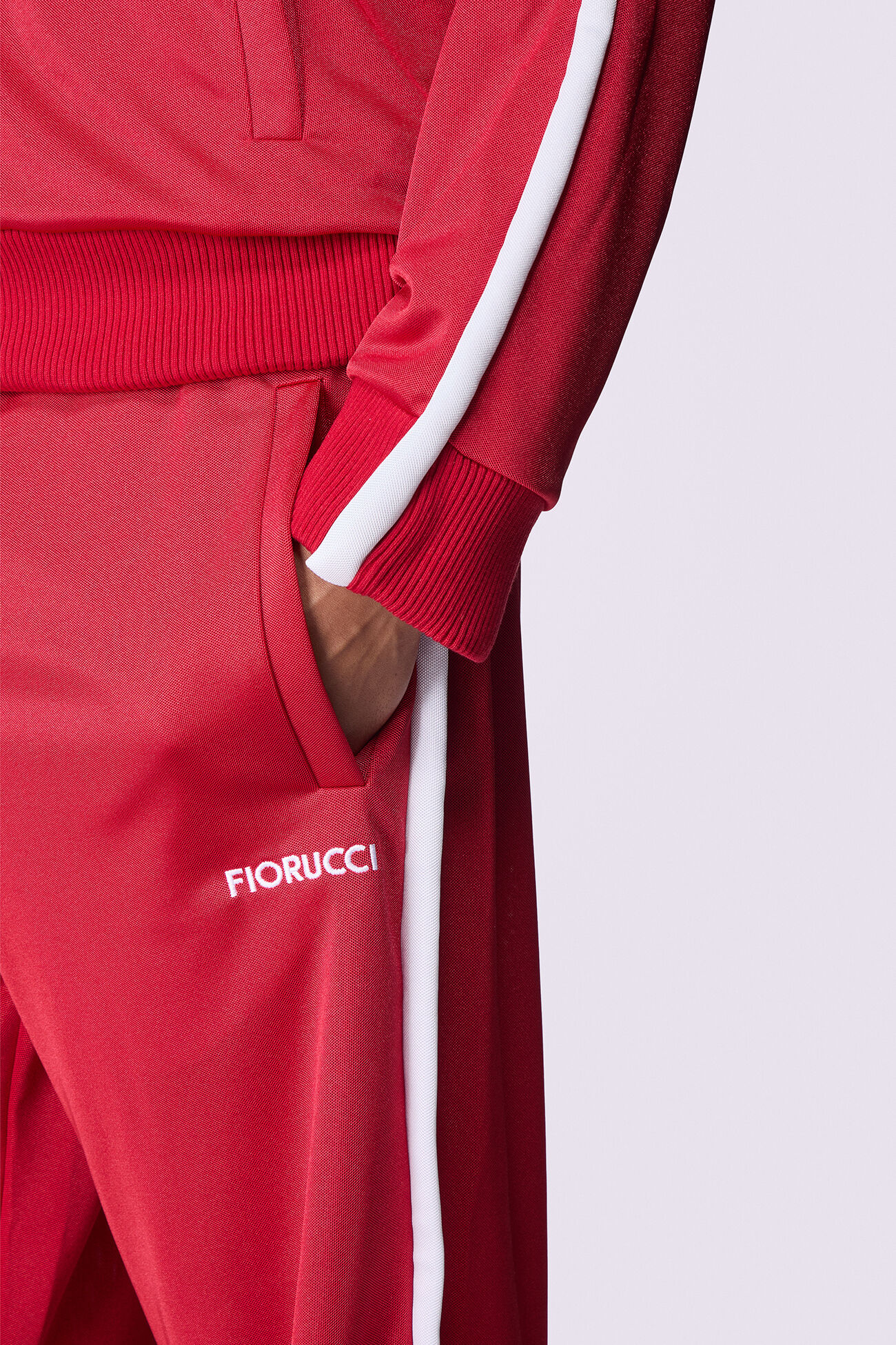Unisex Tracksuit Joggers Red
