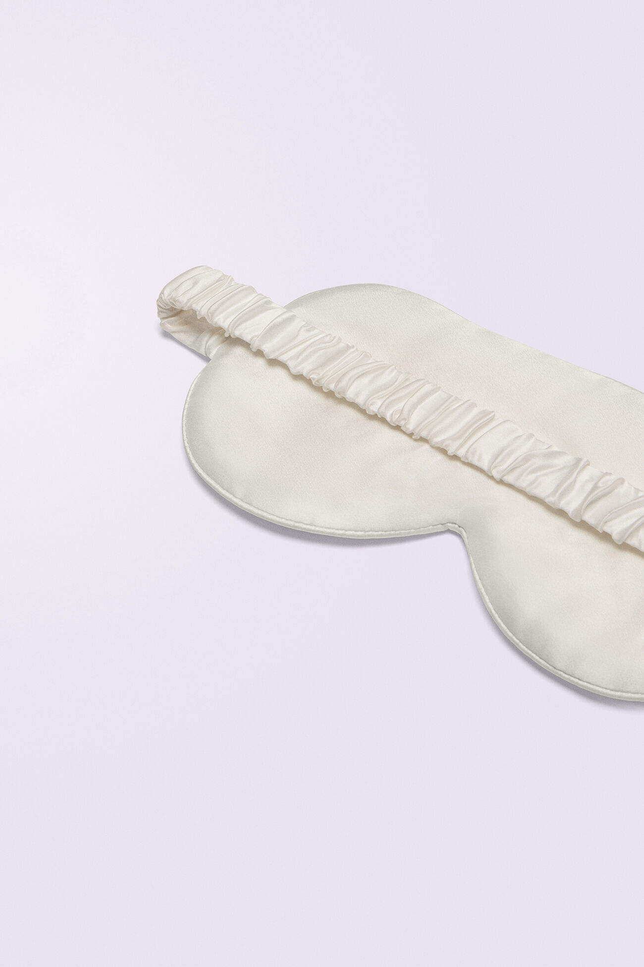 Angels Satin Eye Mask White