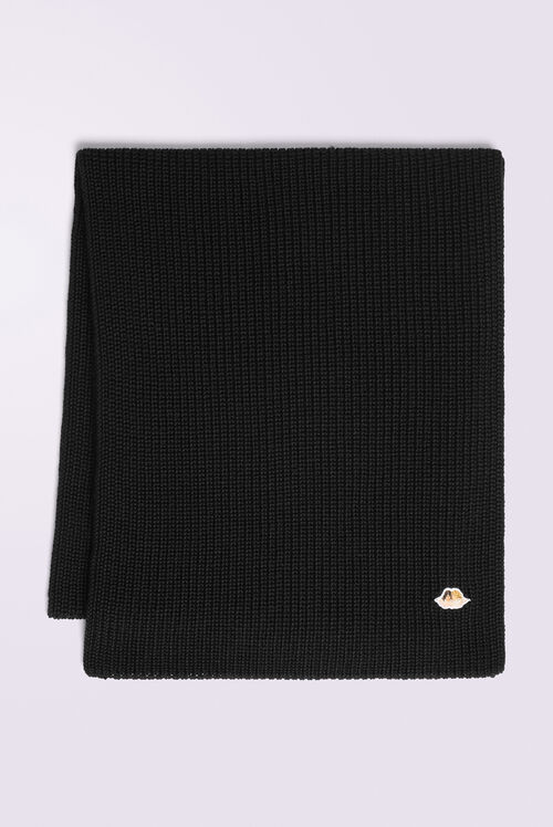 Angels Patch Scarf Black
