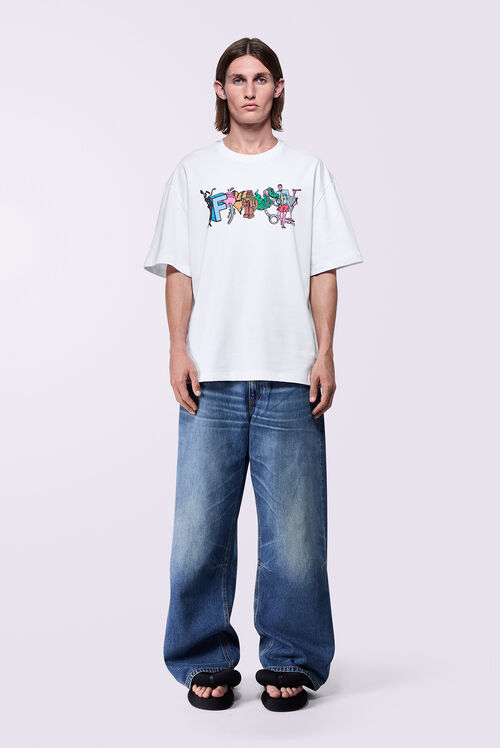 Toon Logo T-Shirt White