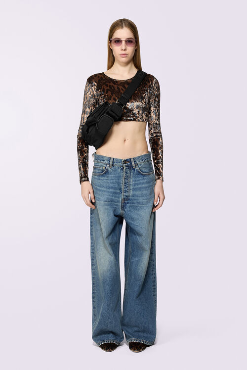 Made In Heaven Baggy Jeans Mid Blue
