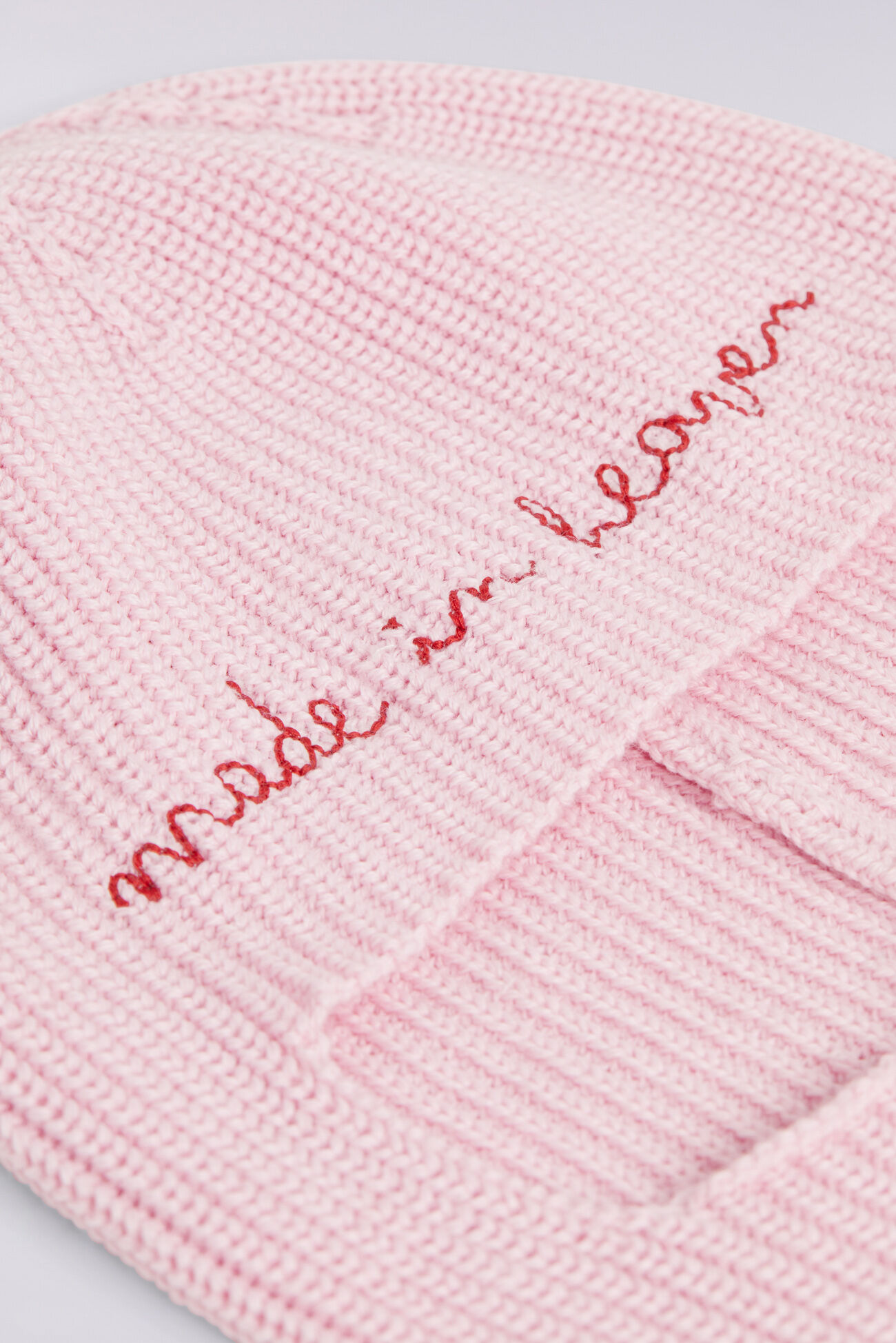 Embroidered Balaklava Pink