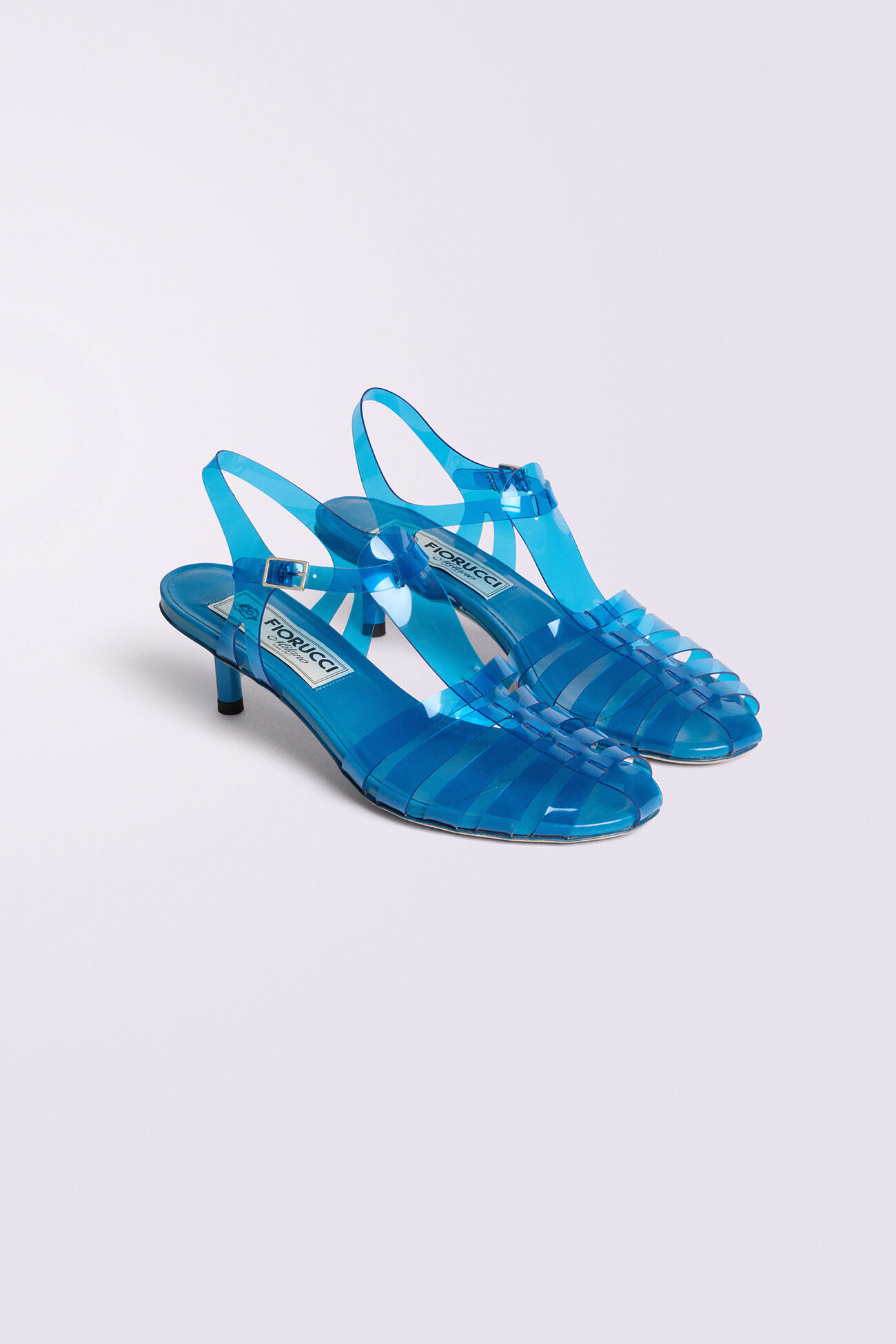 Jelly Kitten Heels Blue