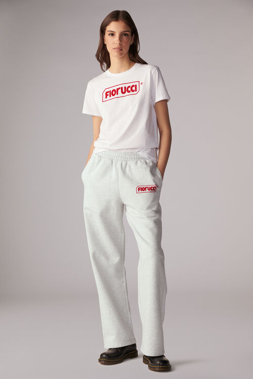 Logo Straight Leg Joggers Grey