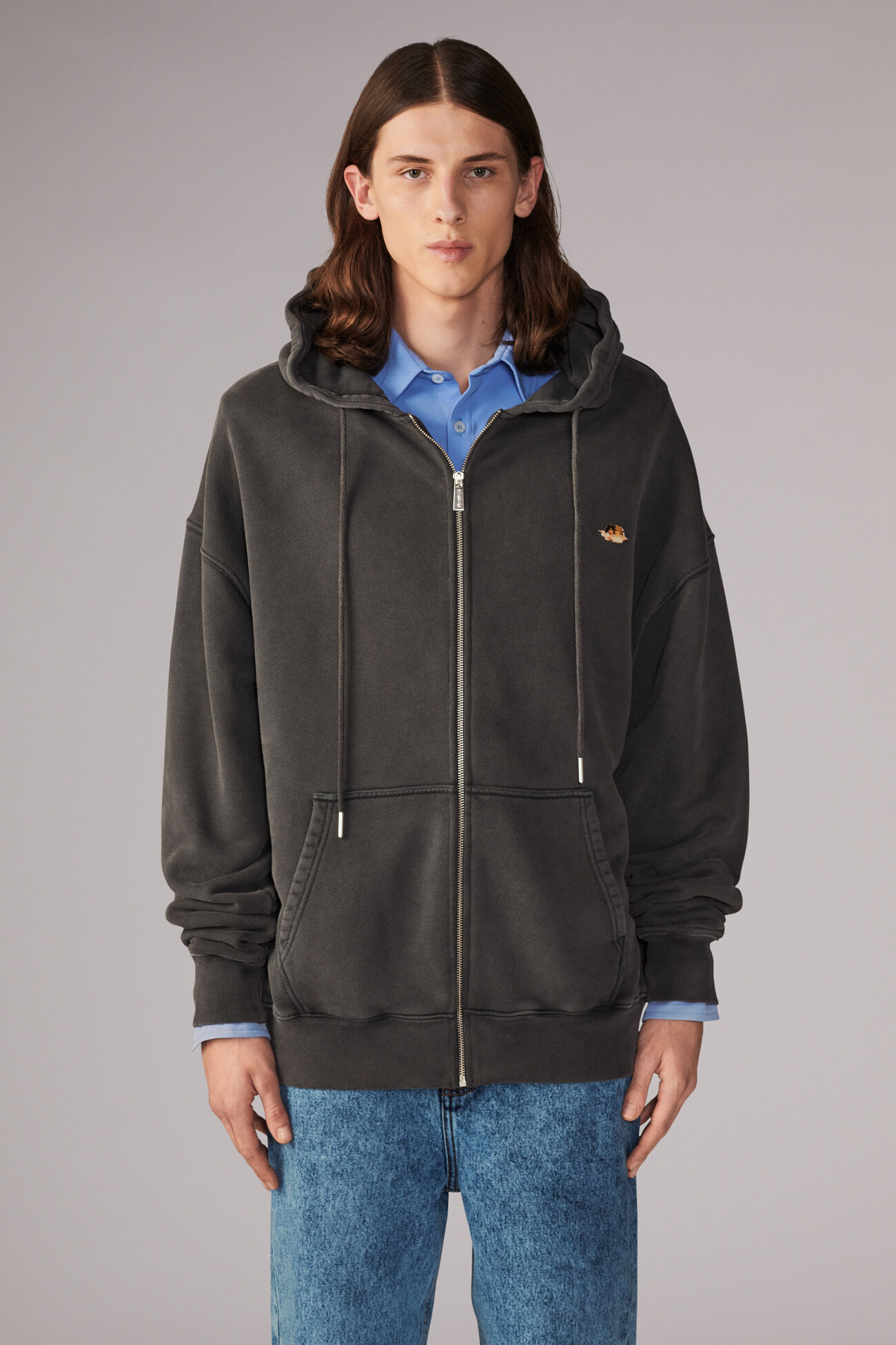 Icon Angels Plaque Hoodie Black