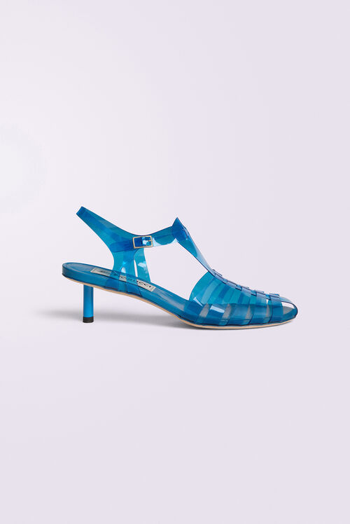Jelly Kitten Heels Blue