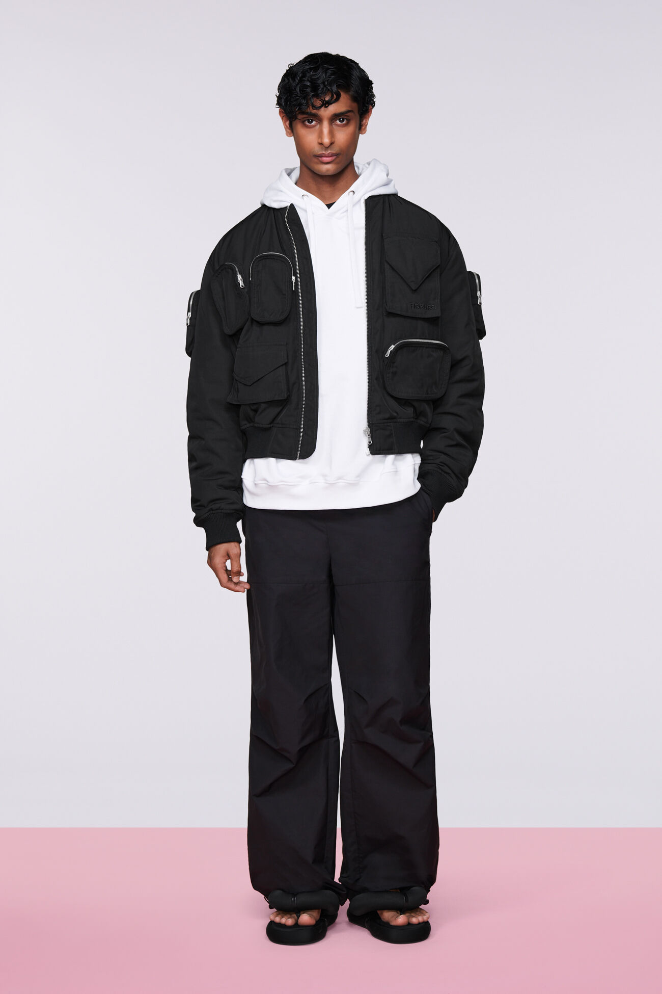 Unisex Super Pocket Jacket Black