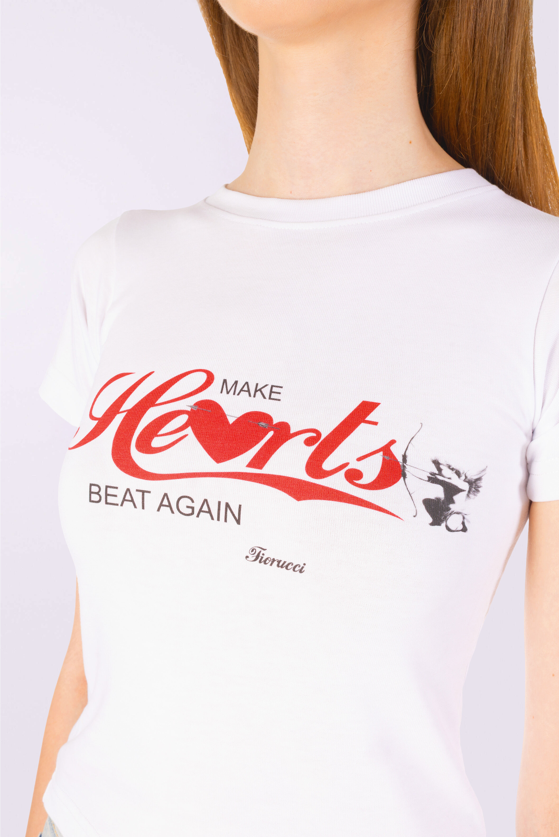 Make Hearts Beat Again Baby T-Shirt White