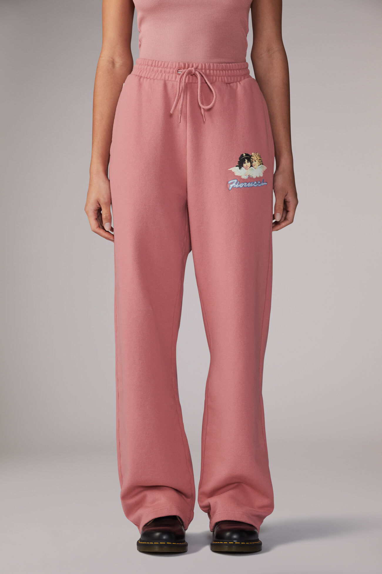 Angels Squiggle Logo Joggers Pink