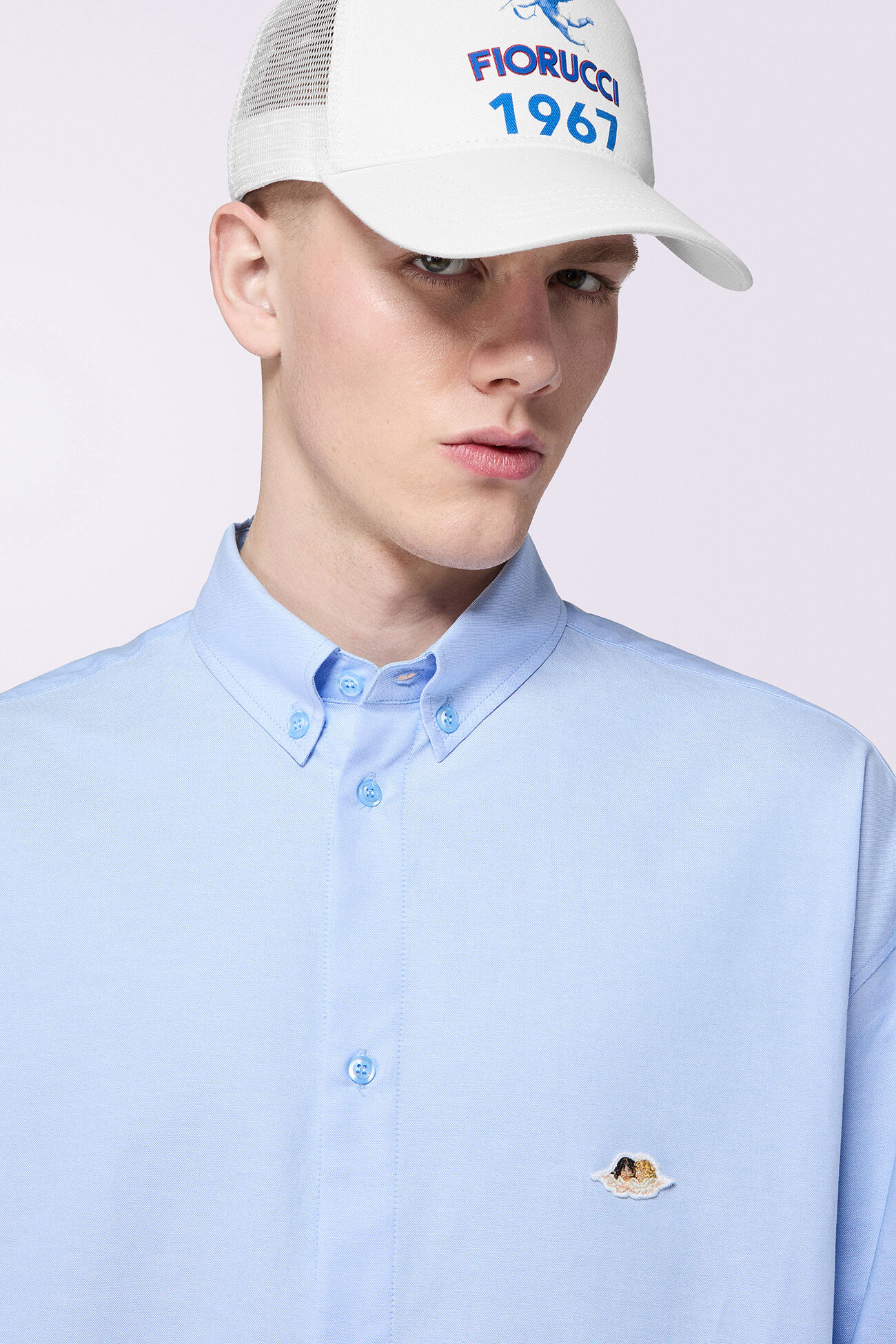 Angels Patch Shirt Blue