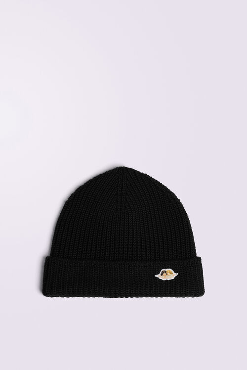Angels Patch Beanie Black