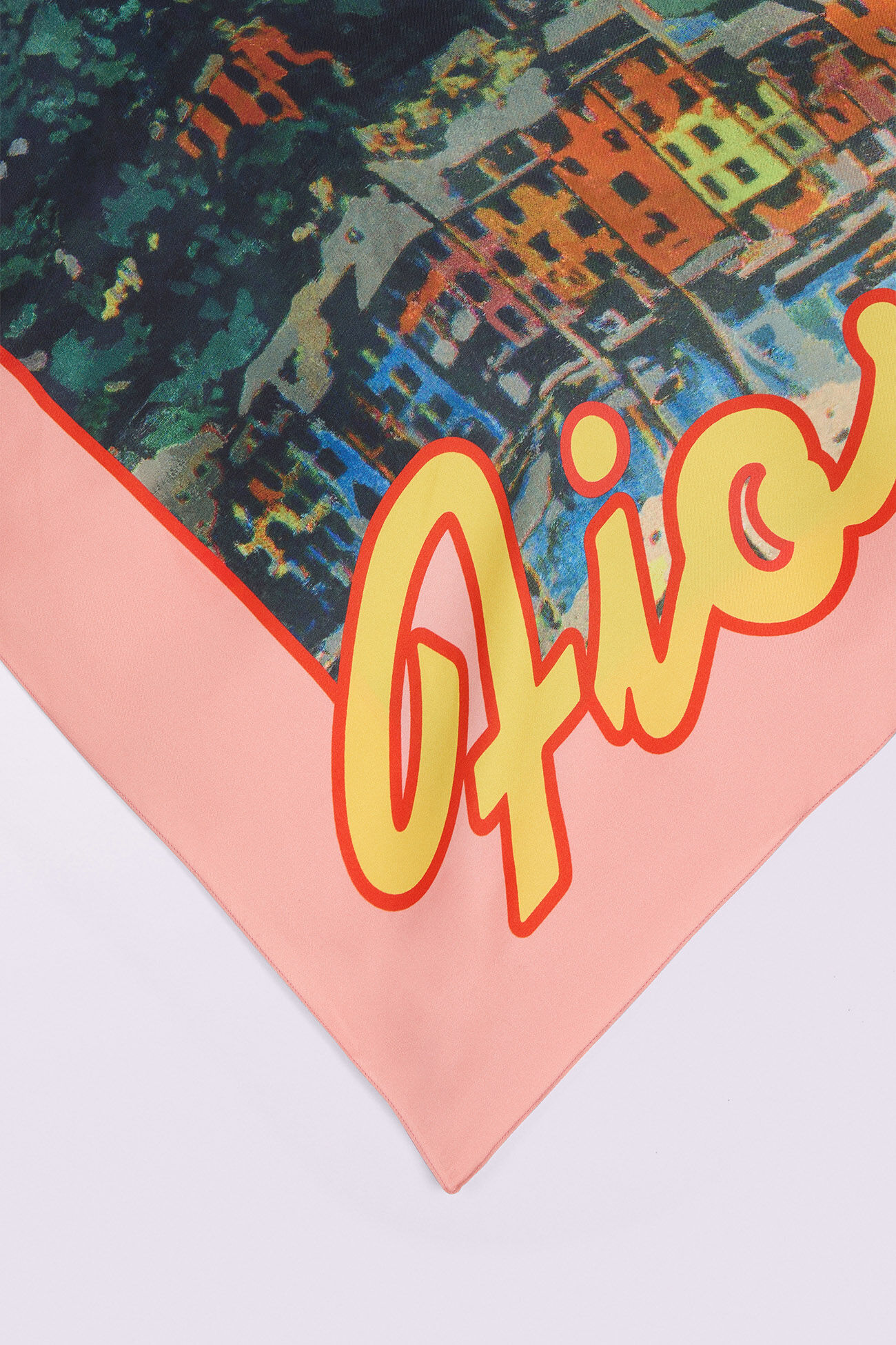 Portofino Postcard Scarf Multi