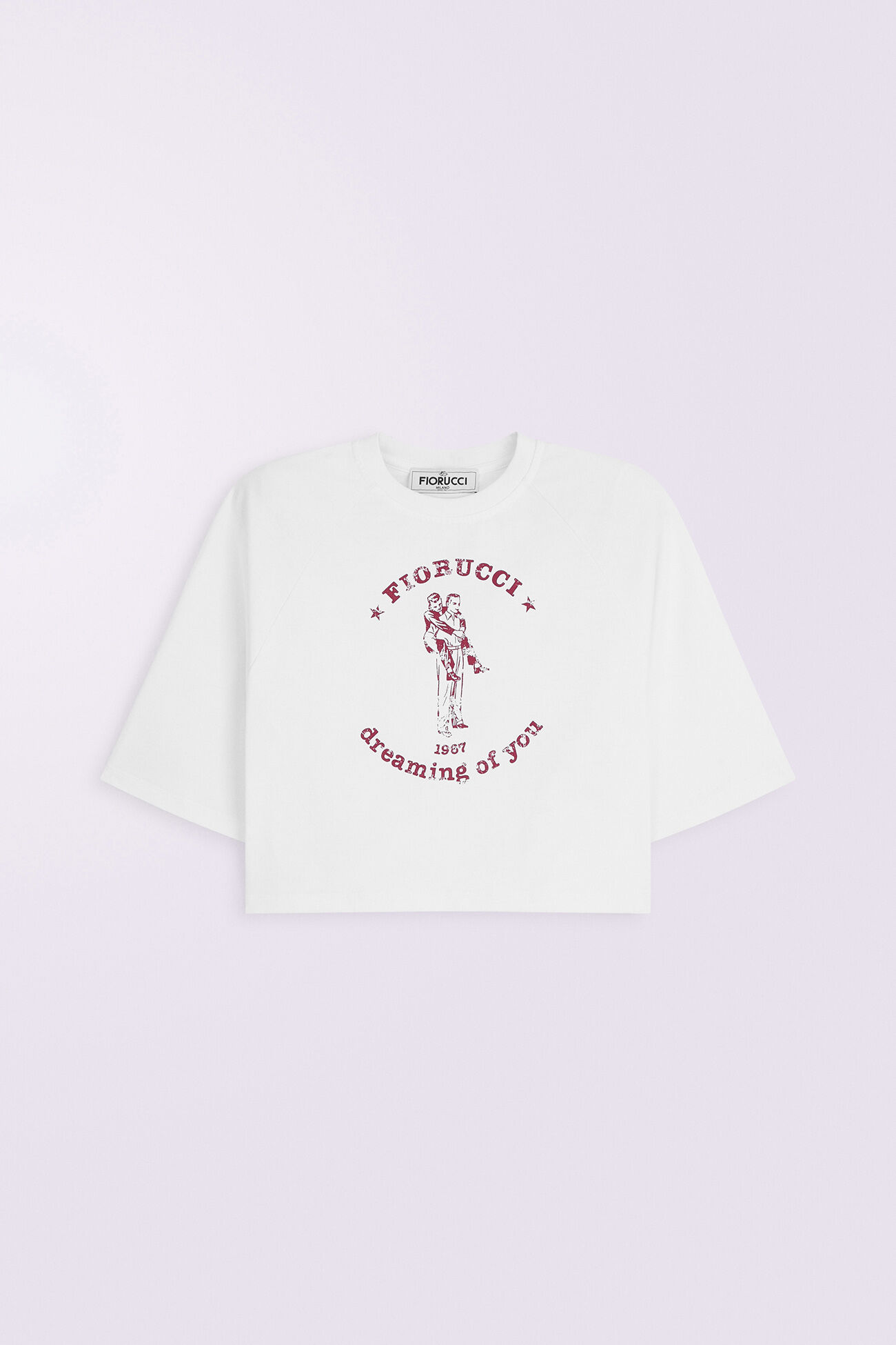 Dreaming of You Crop T-Shirt White