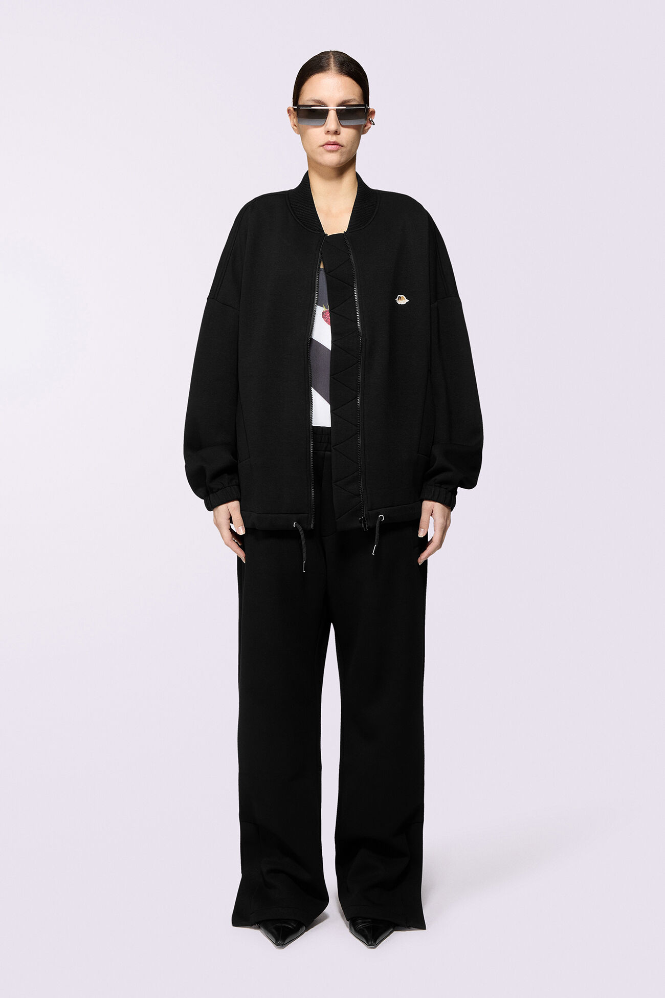 Unisex Angels Neoprene Jacket Black