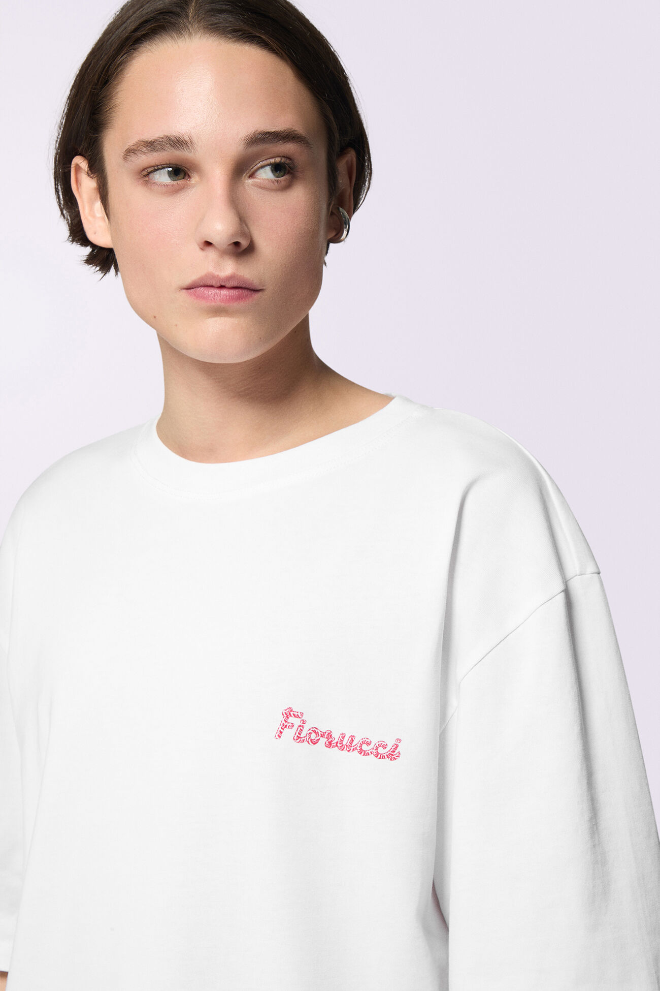 Unisex Candy Logo T-Shirt White