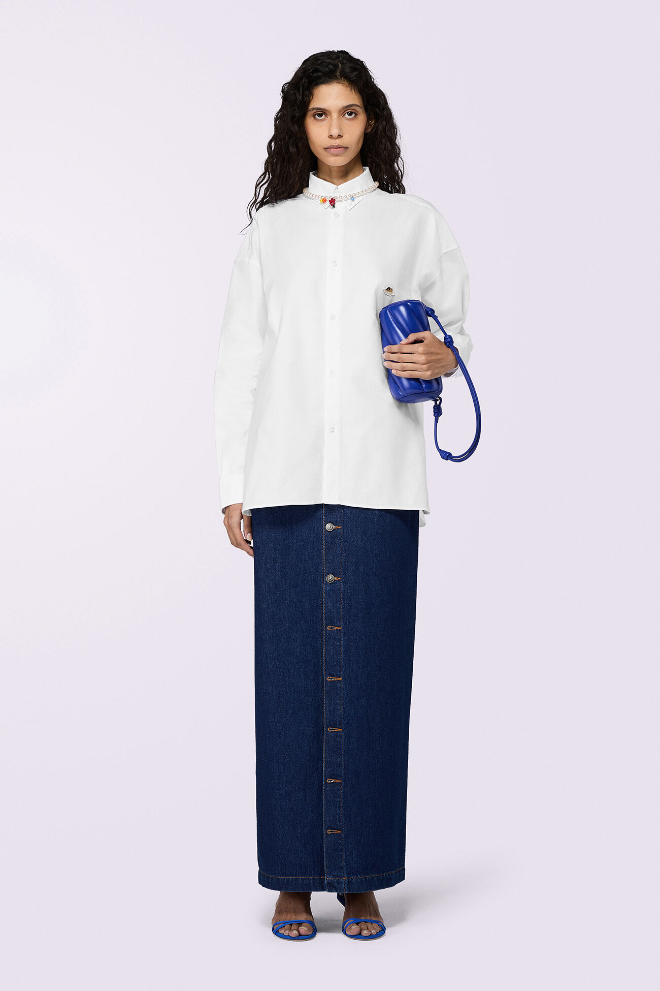 Angels Patch Shirt White