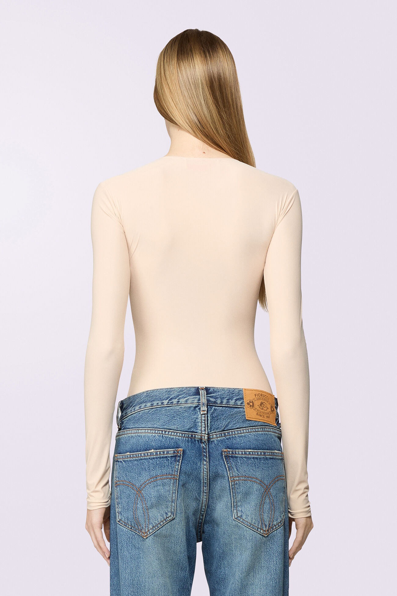 Cash and Carry Bodysuit Beige