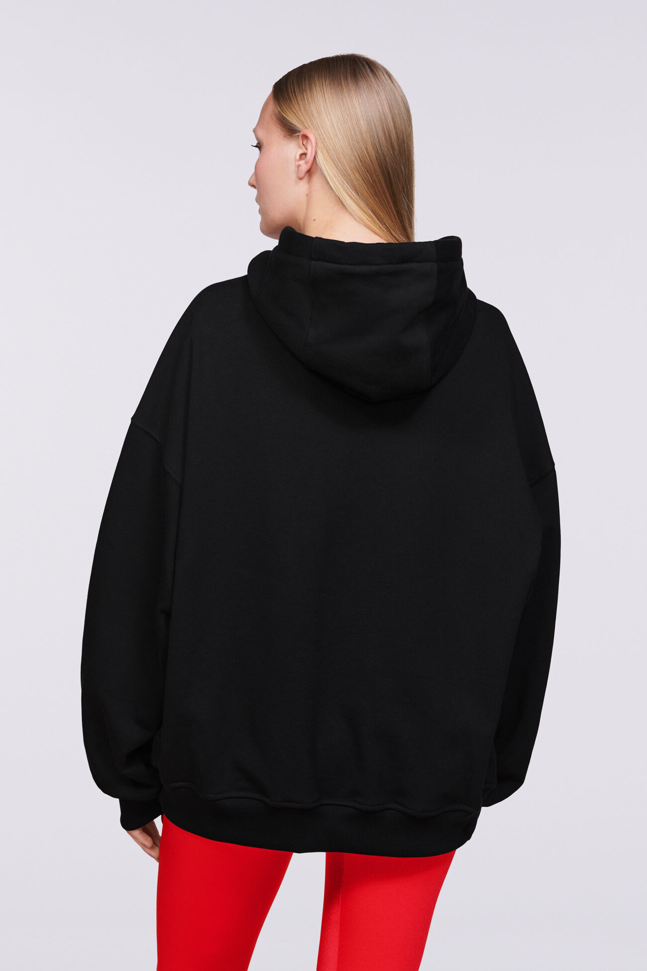 Unisex Fruit Logo Hoodie Black