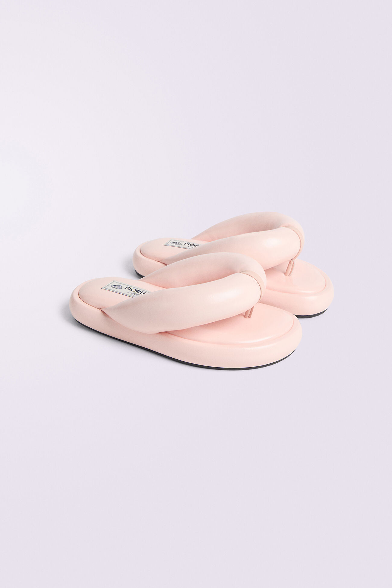 Vinyl Fluff Flops Pink