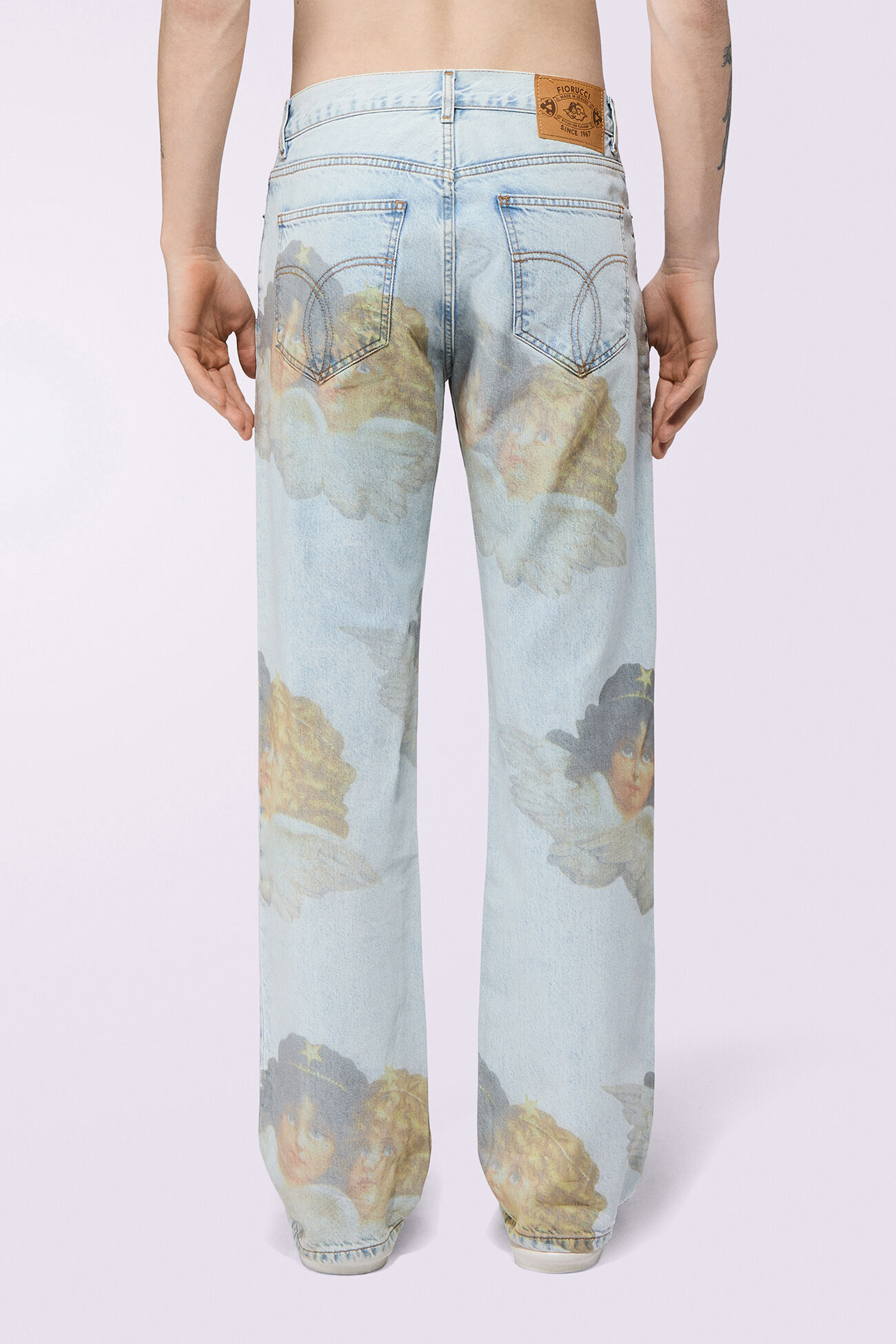 Angels Regular Fit Jeans Bleach Blue