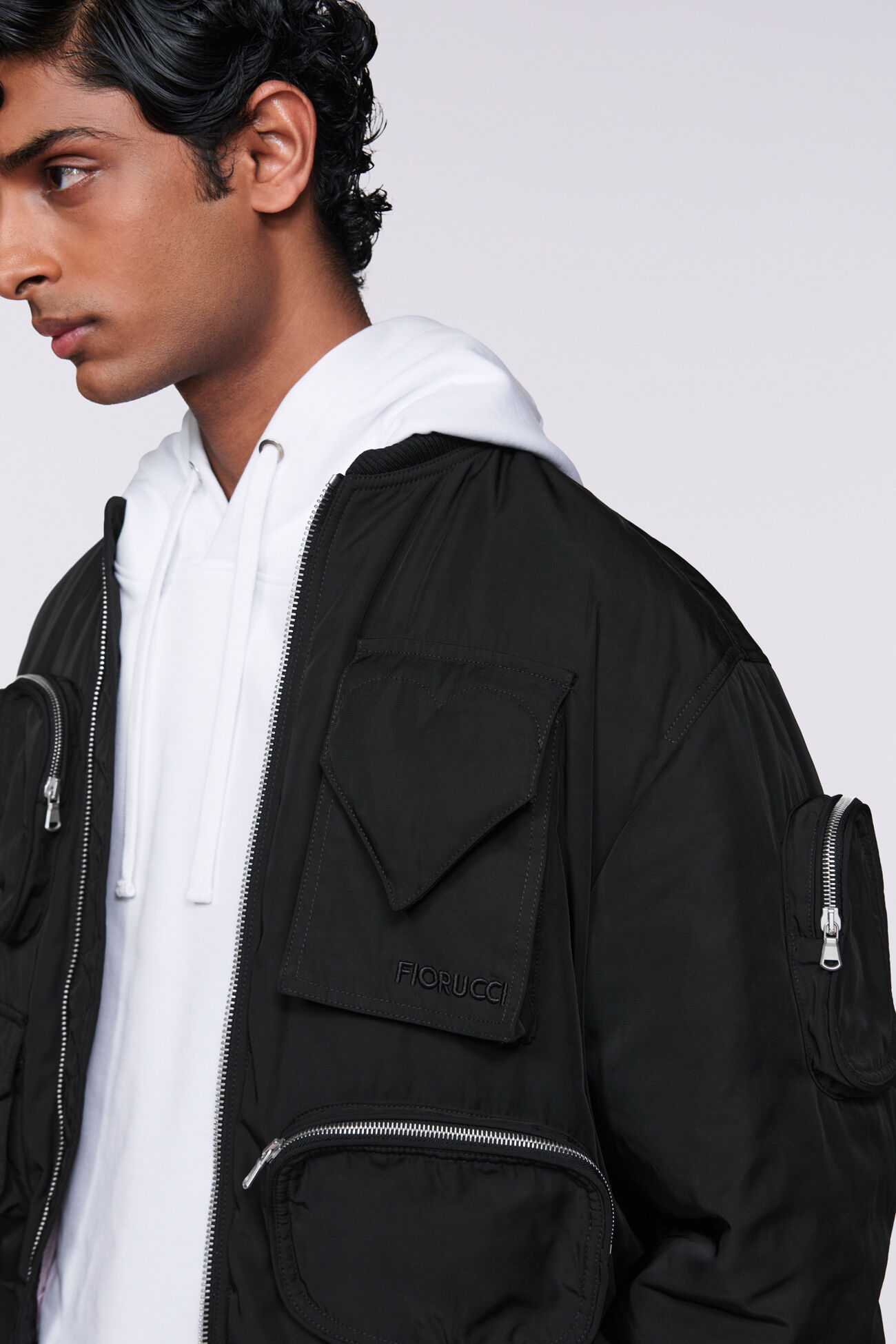 Unisex Super Pocket Jacket Black