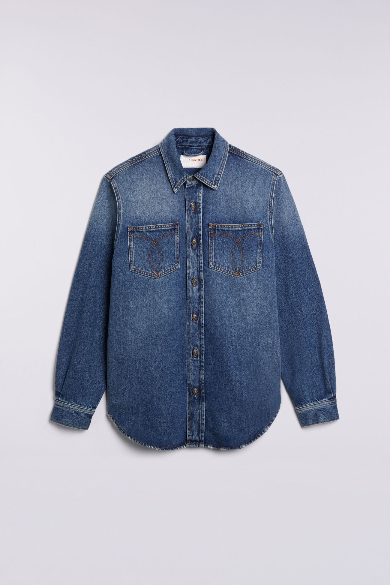 Denim Shirt Mid Blue