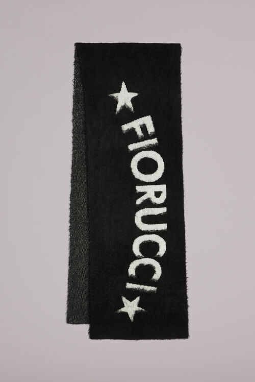 Star Logo Scarf Black