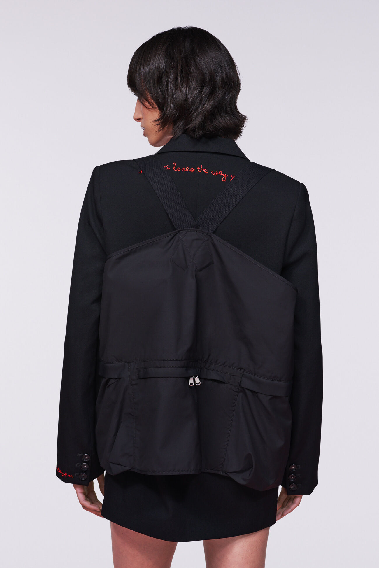 Utility Patch Vest Black