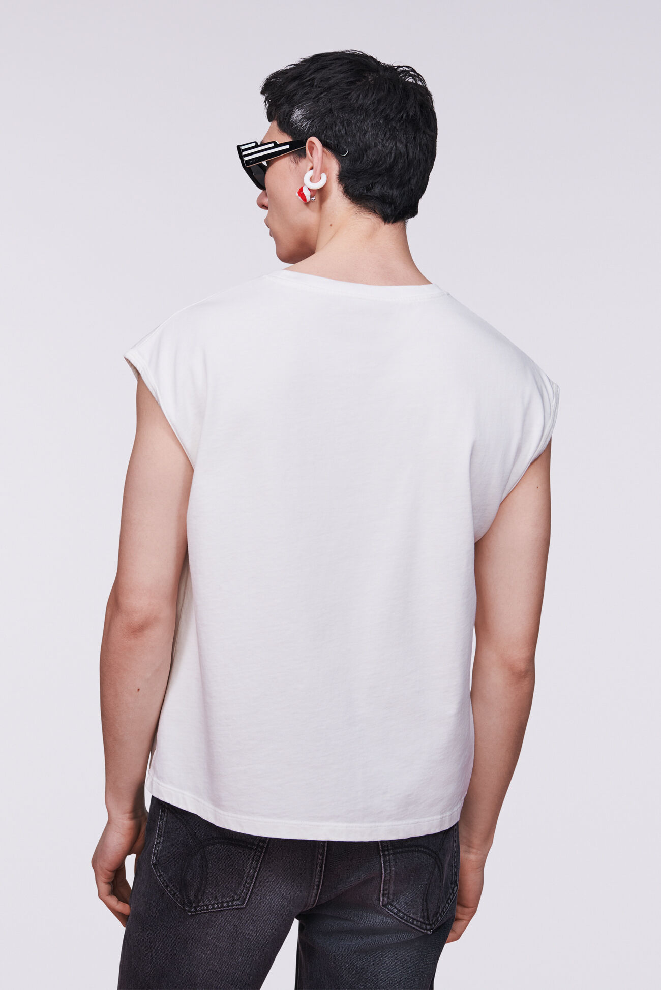 Invitation Graphic Tank Top White