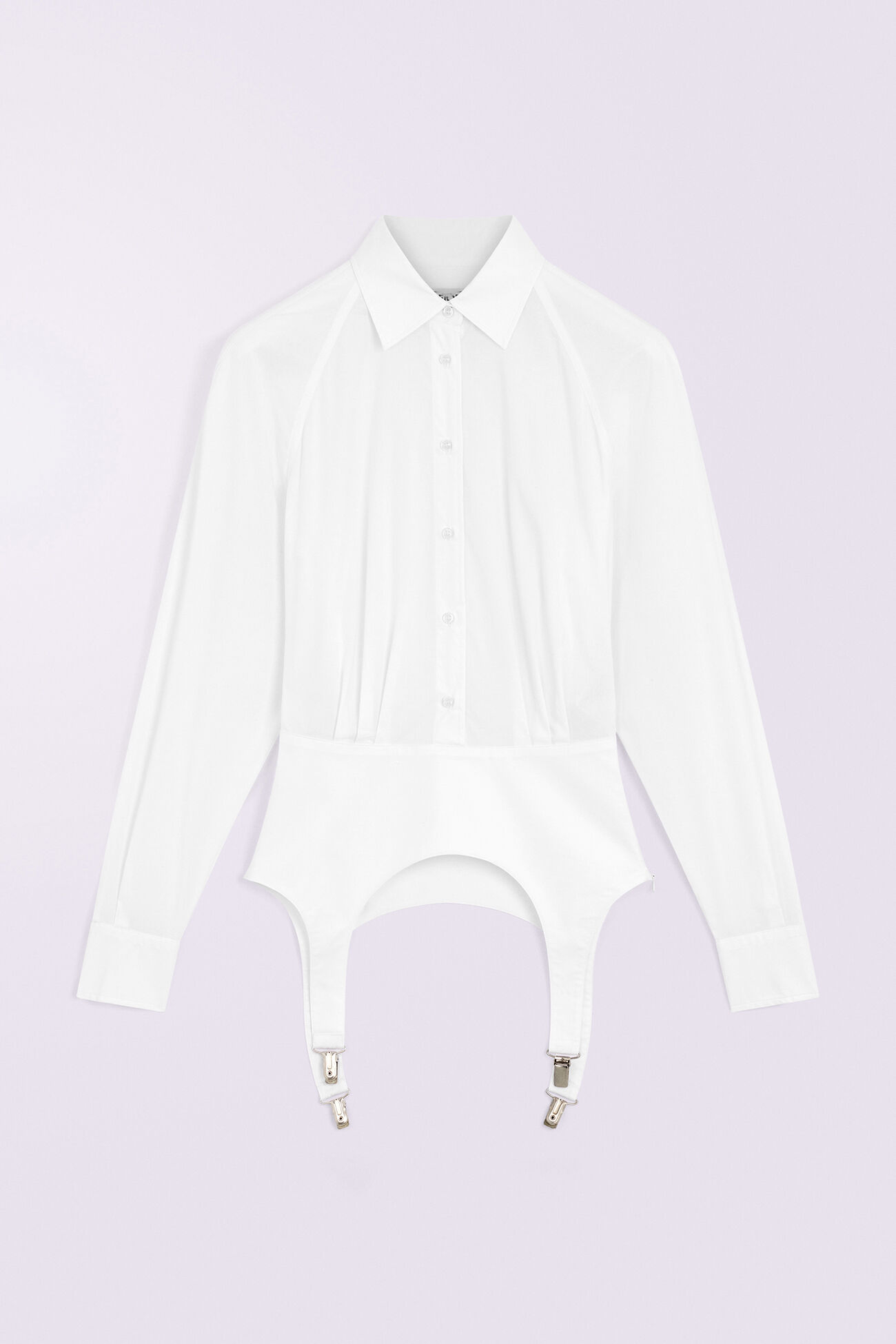 Suspender Shirt White