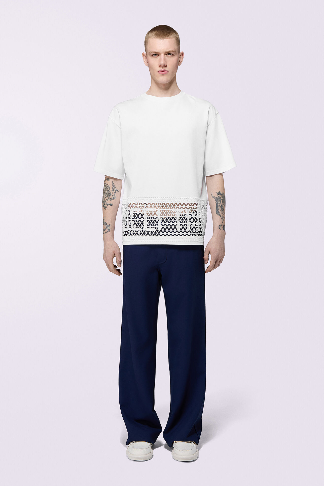 Logo Trousers Blue