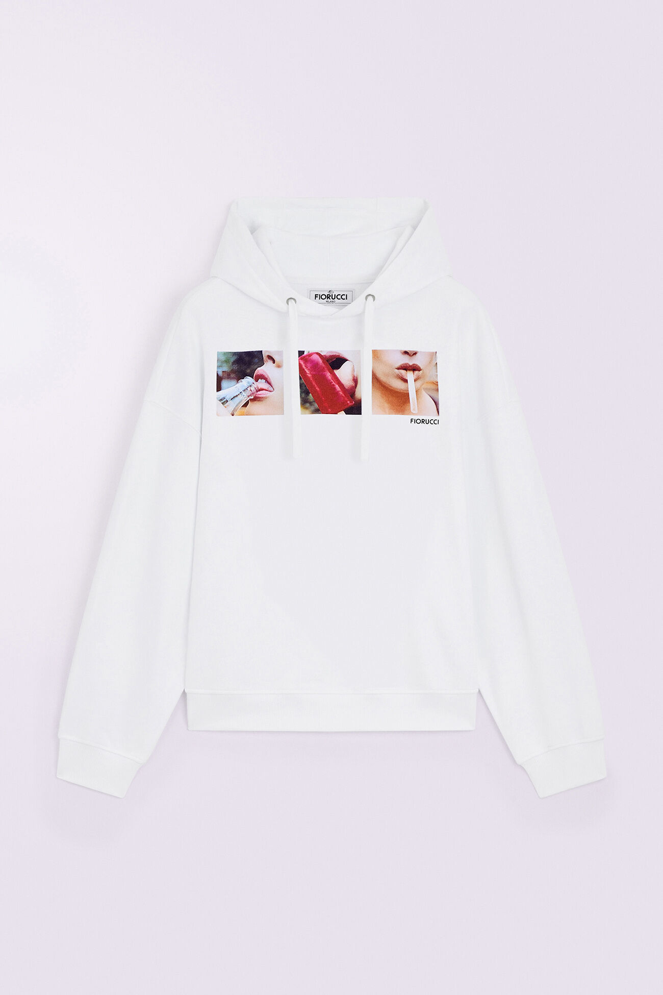 Popsicle Hoodie White