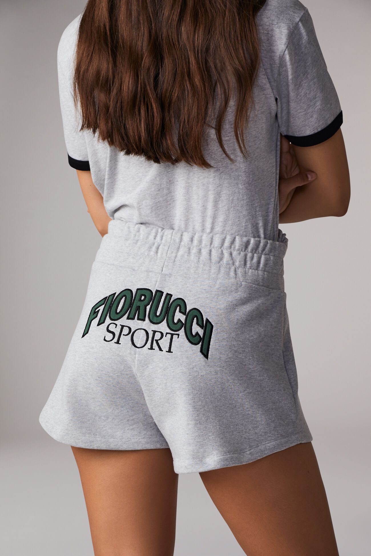 Logo Sport Shorts Grey