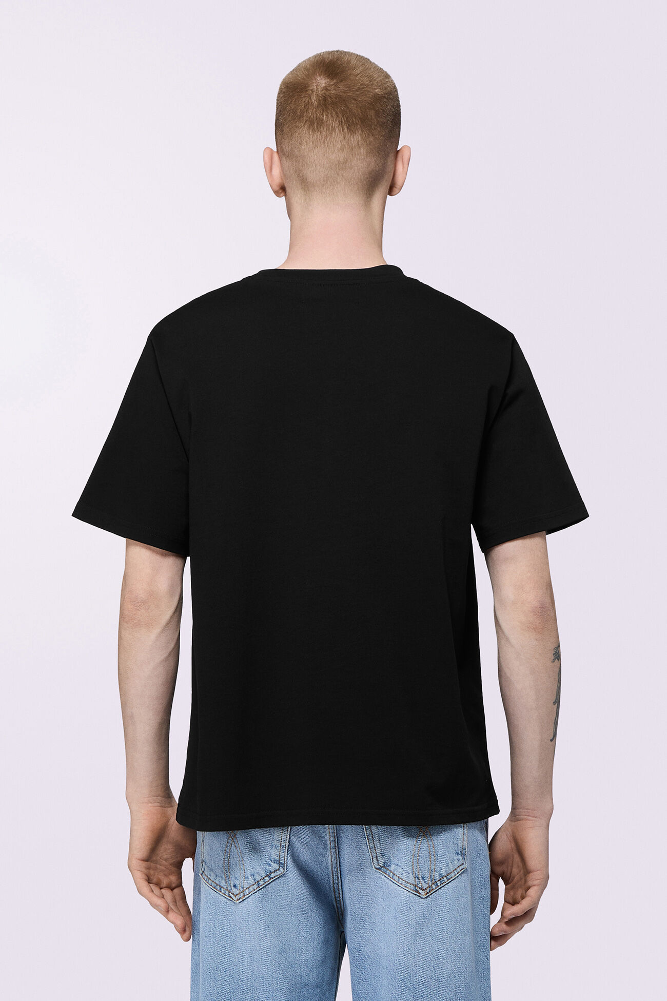 Cherry Mouth Graphic T-Shirt Black