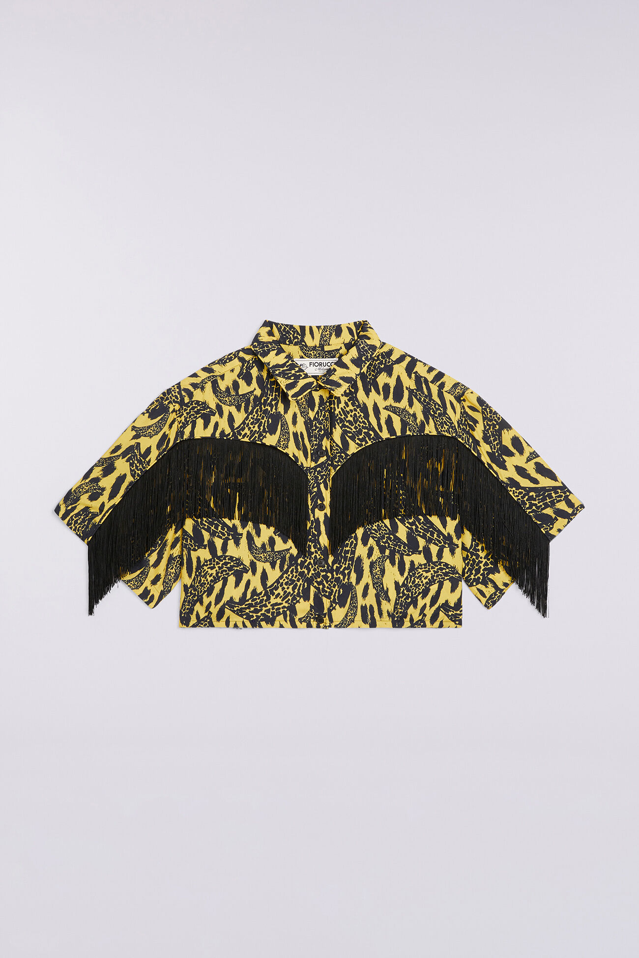 Banimalier Fringe Shirt Yellow