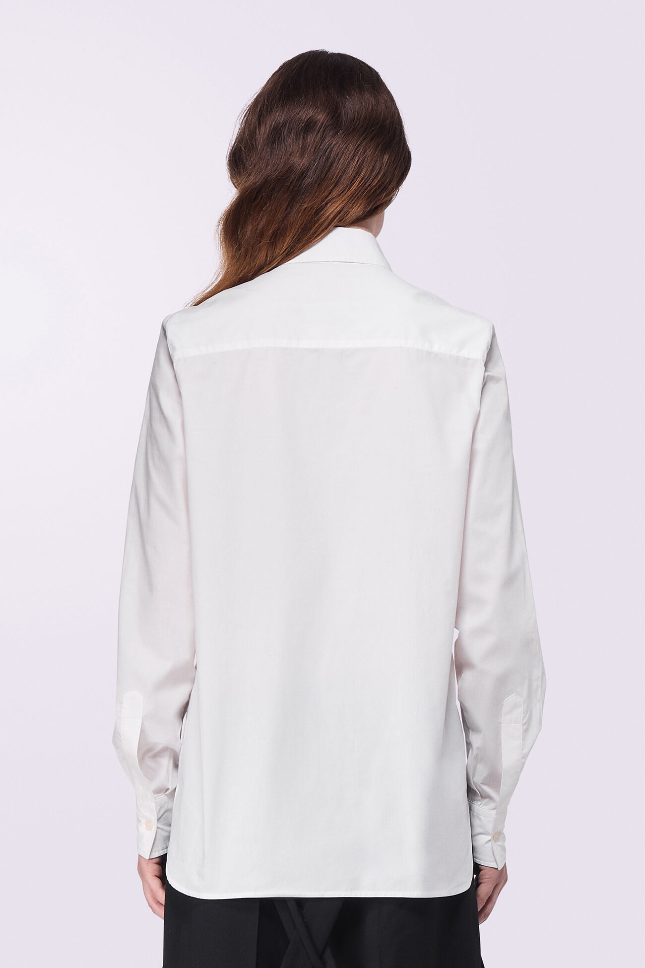 Lollipop Button-Down Shirt White