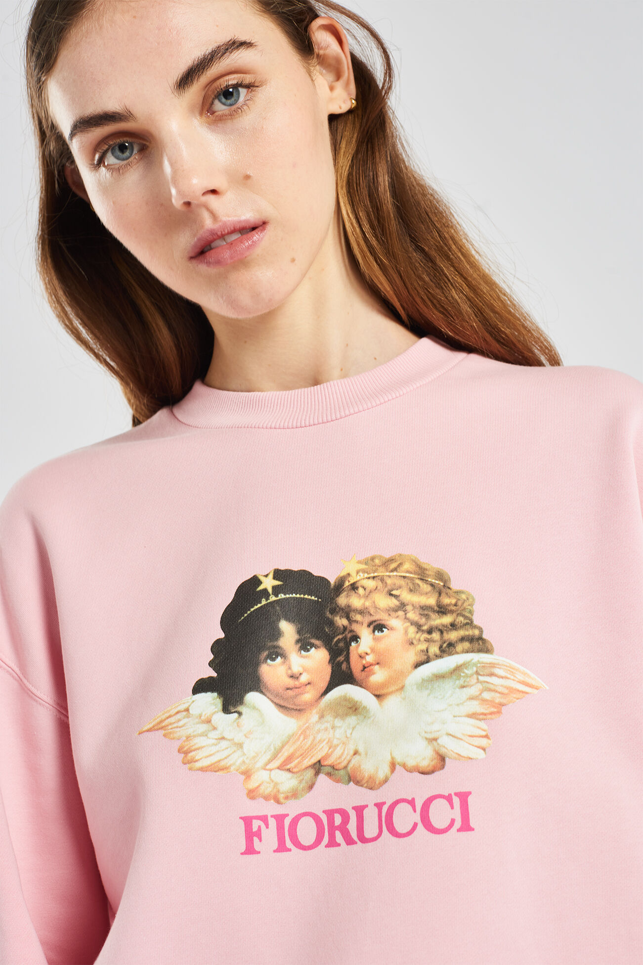 Vintage Angels Sweatshirt Pale Pink