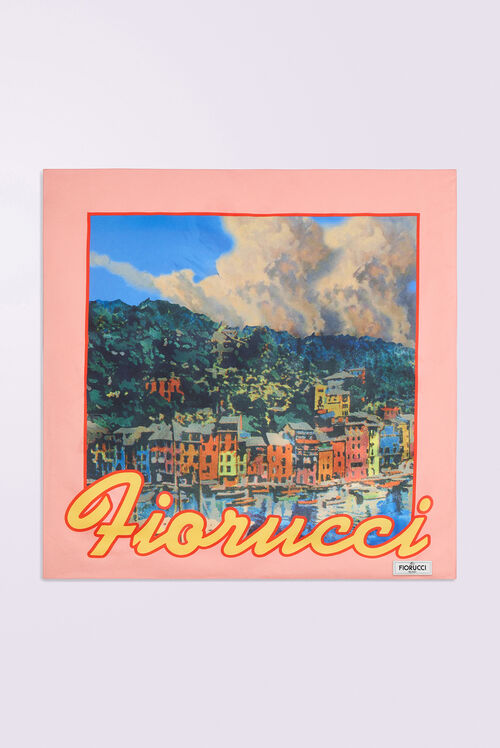 Portofino Postcard Scarf Multi