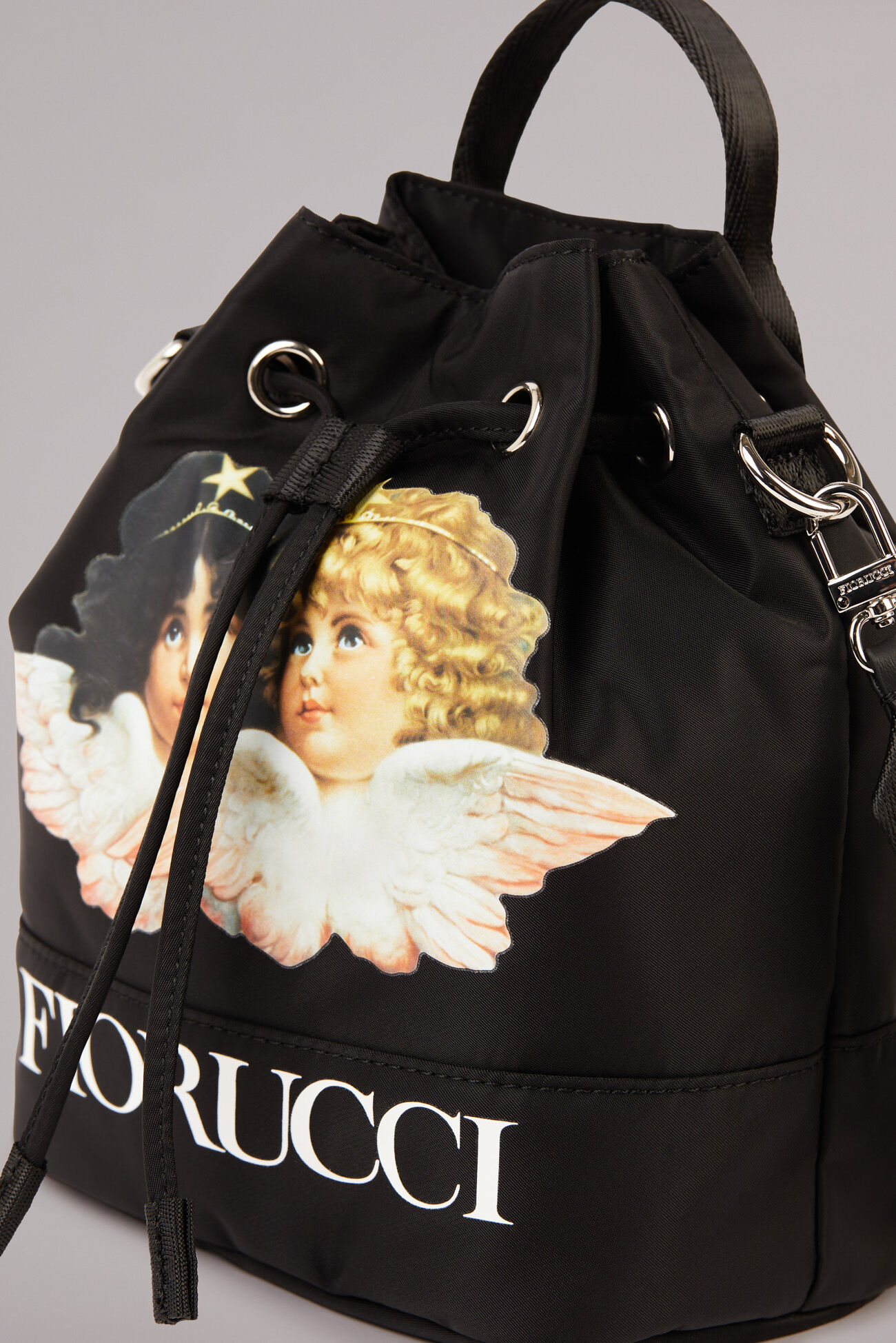 Angels Pouch Bag Black