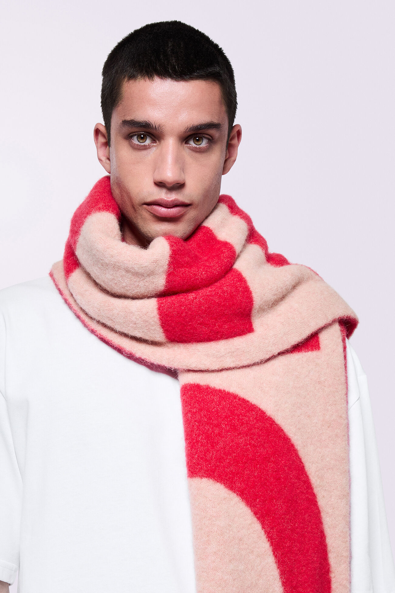 Logo Scarf Red