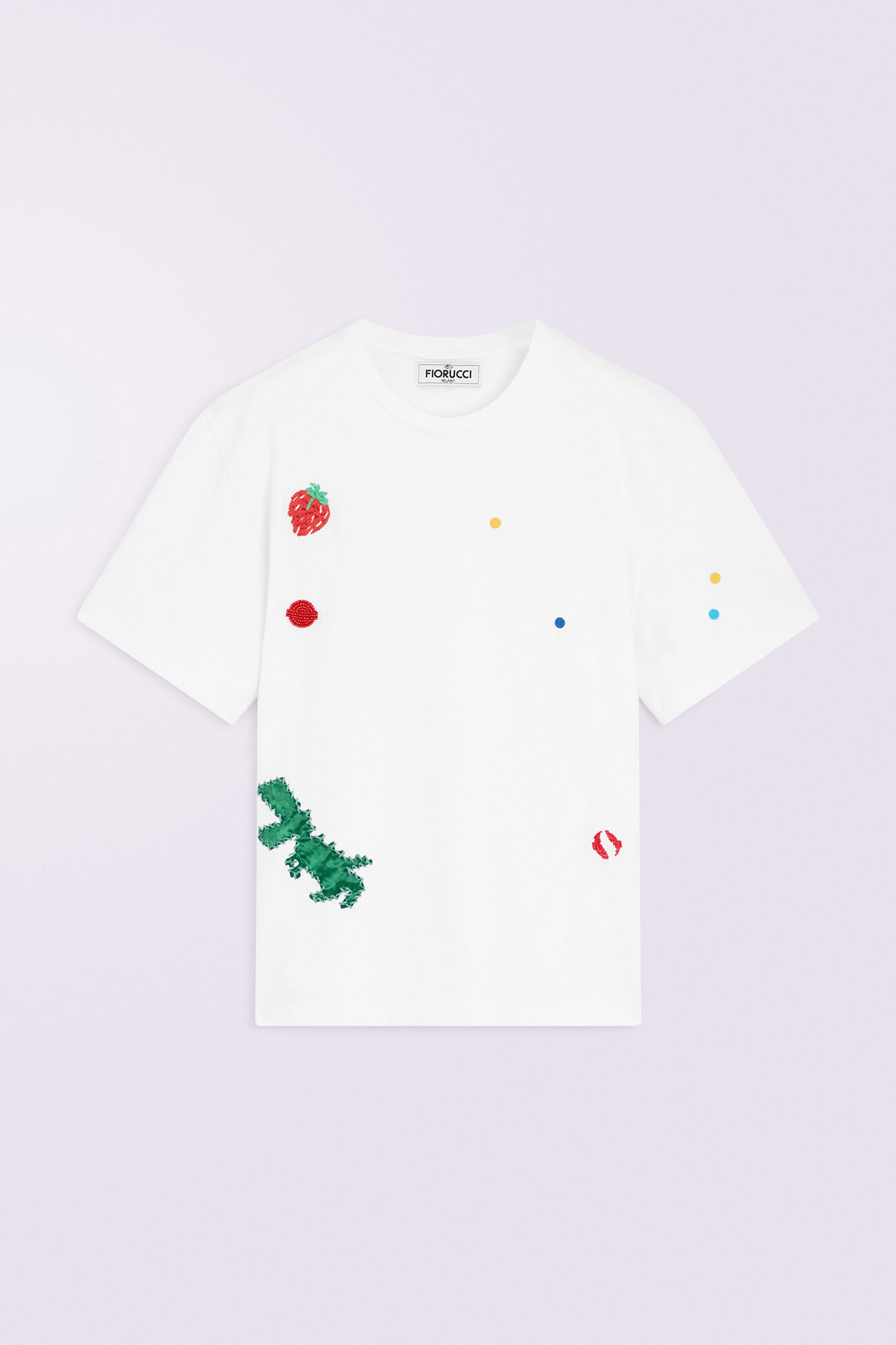 Unisex Dinosaur T-Shirt White