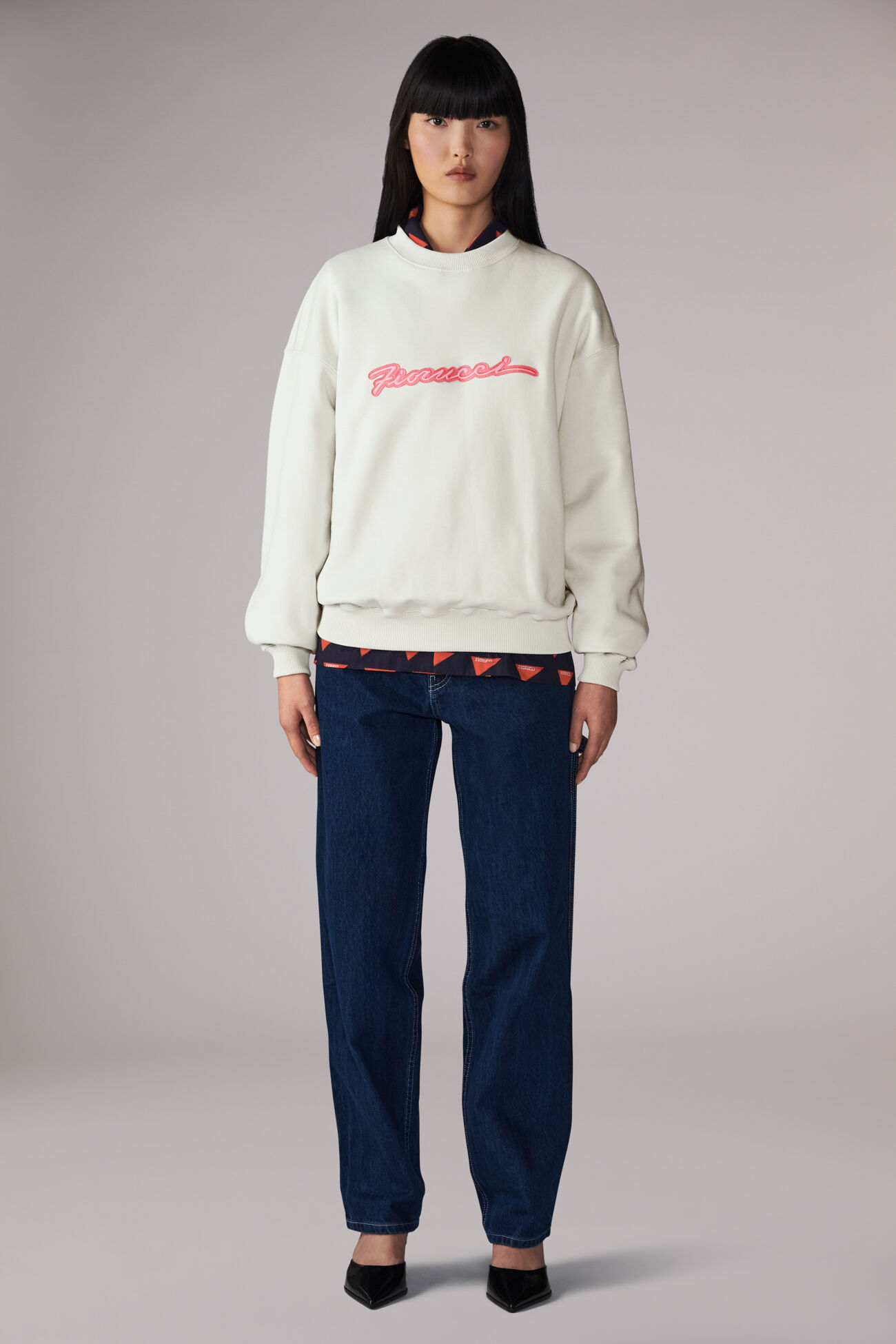 Squiggle Logo Sweatshirt Green