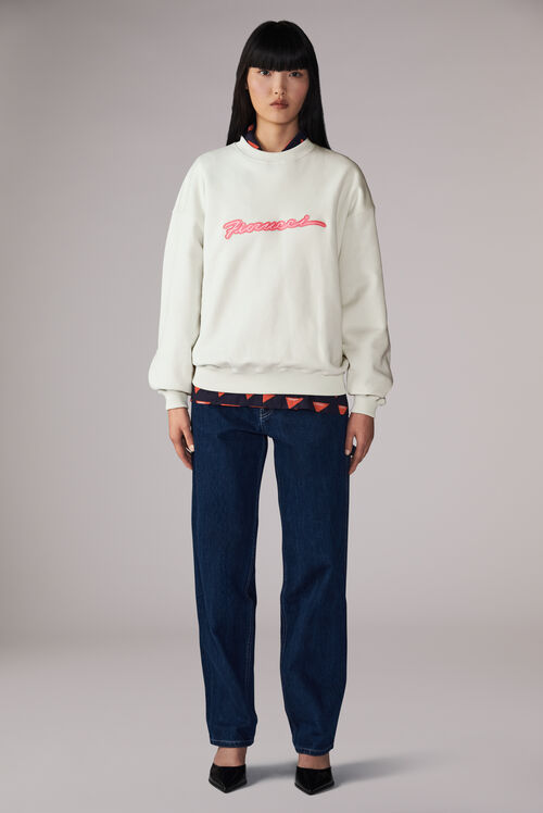 Squiggle Logo Sweatshirt Green