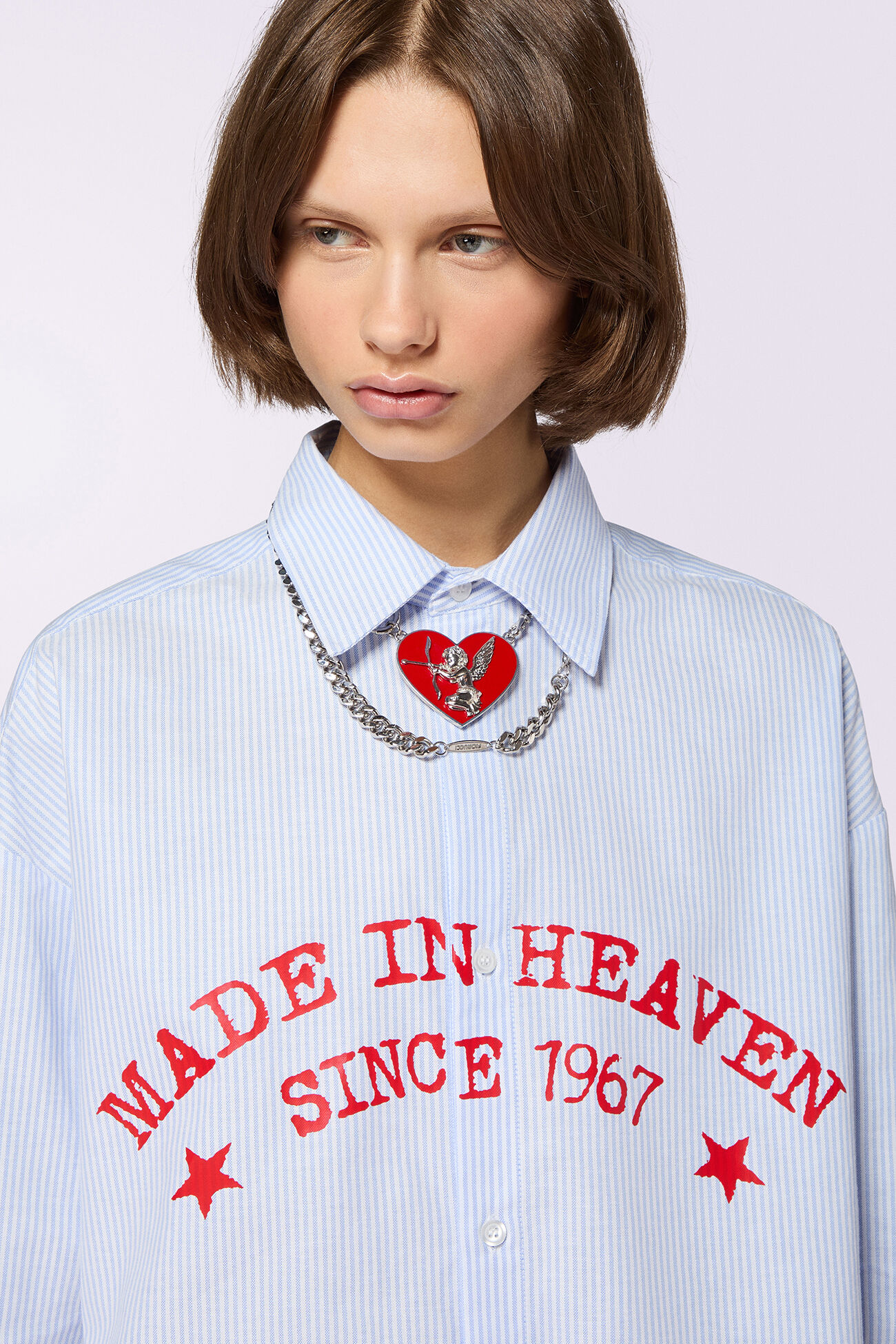 Made in Heaven Stripe Shirt Blue