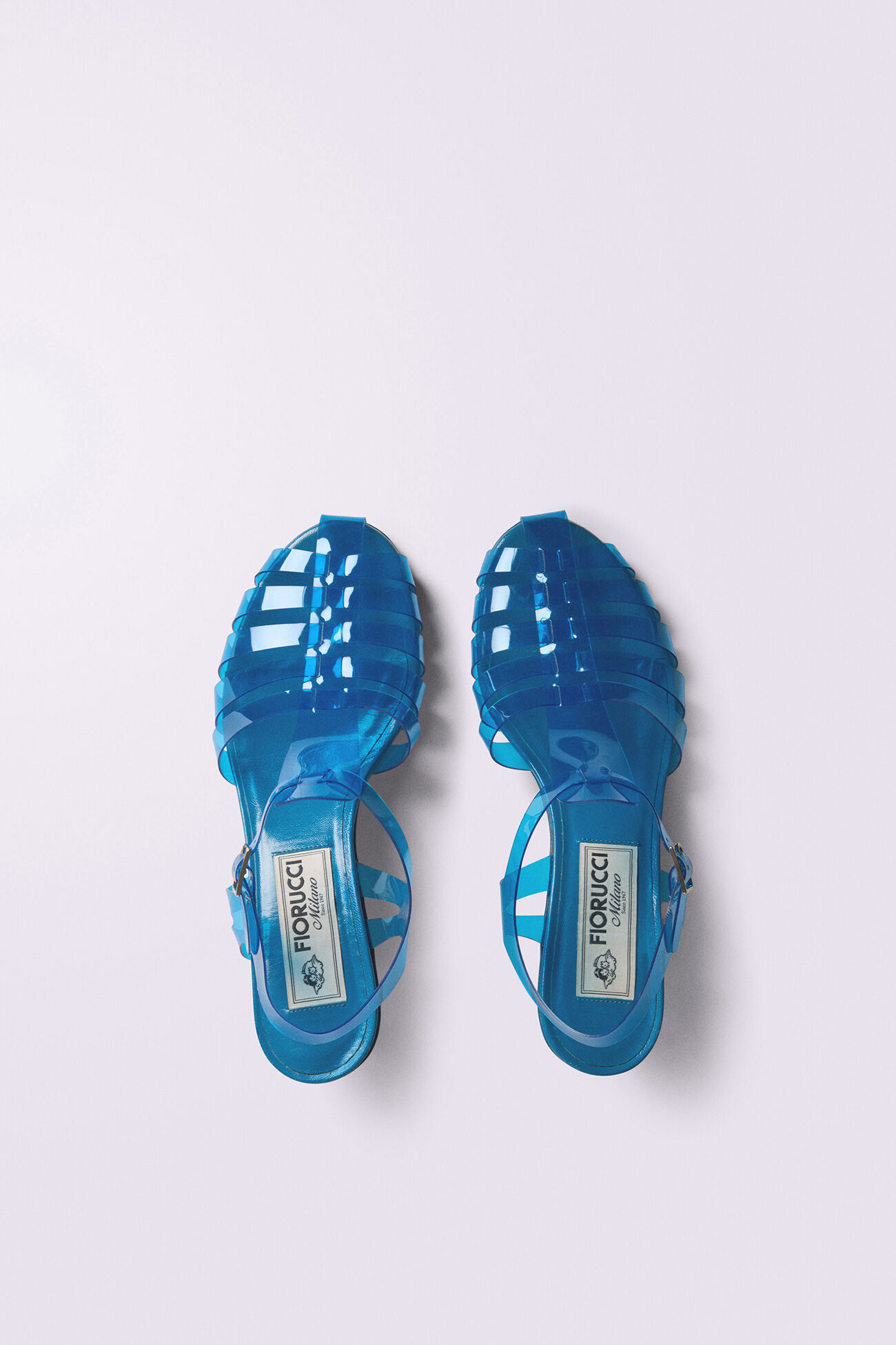 Jelly Kitten Heels Blue