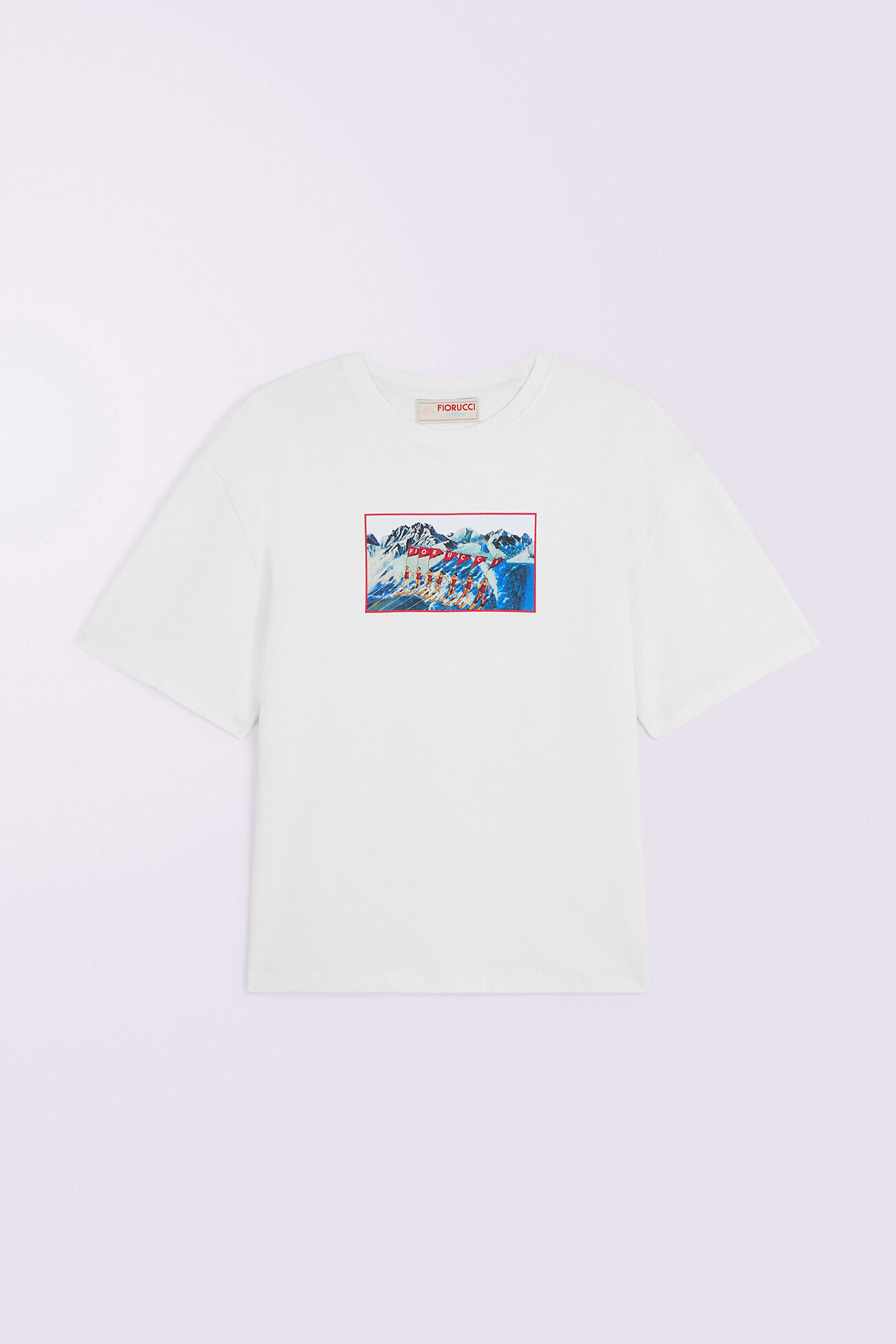 Winter Waterskiing Boxy T-Shirt White