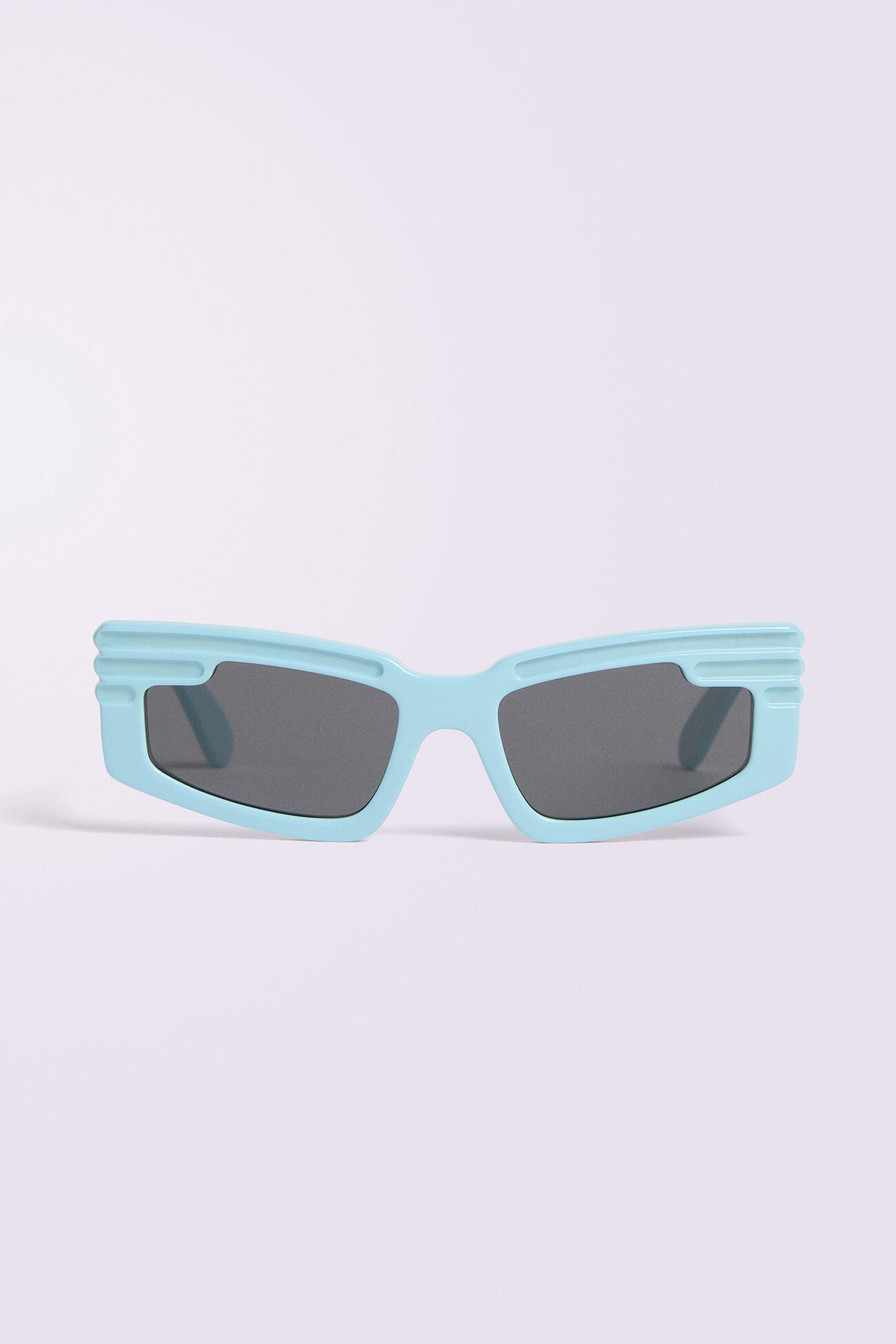 Rectangular Wing Sunglasses Blue
