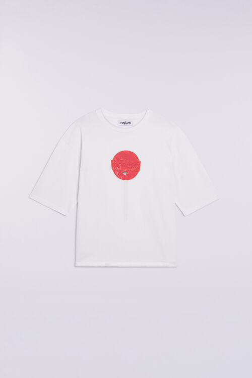Lollipop Graphic T-Shirt White