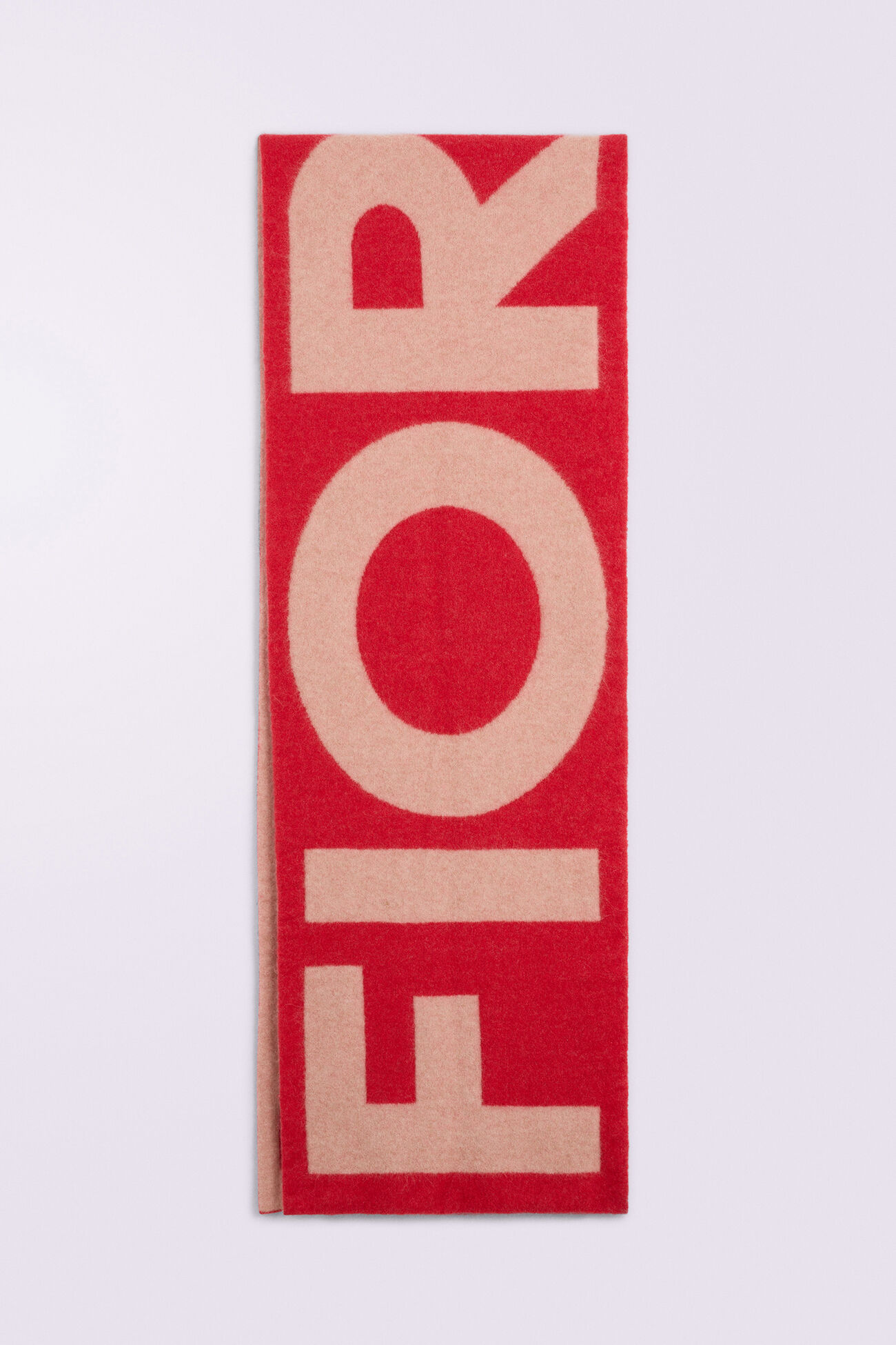 Logo Scarf Red