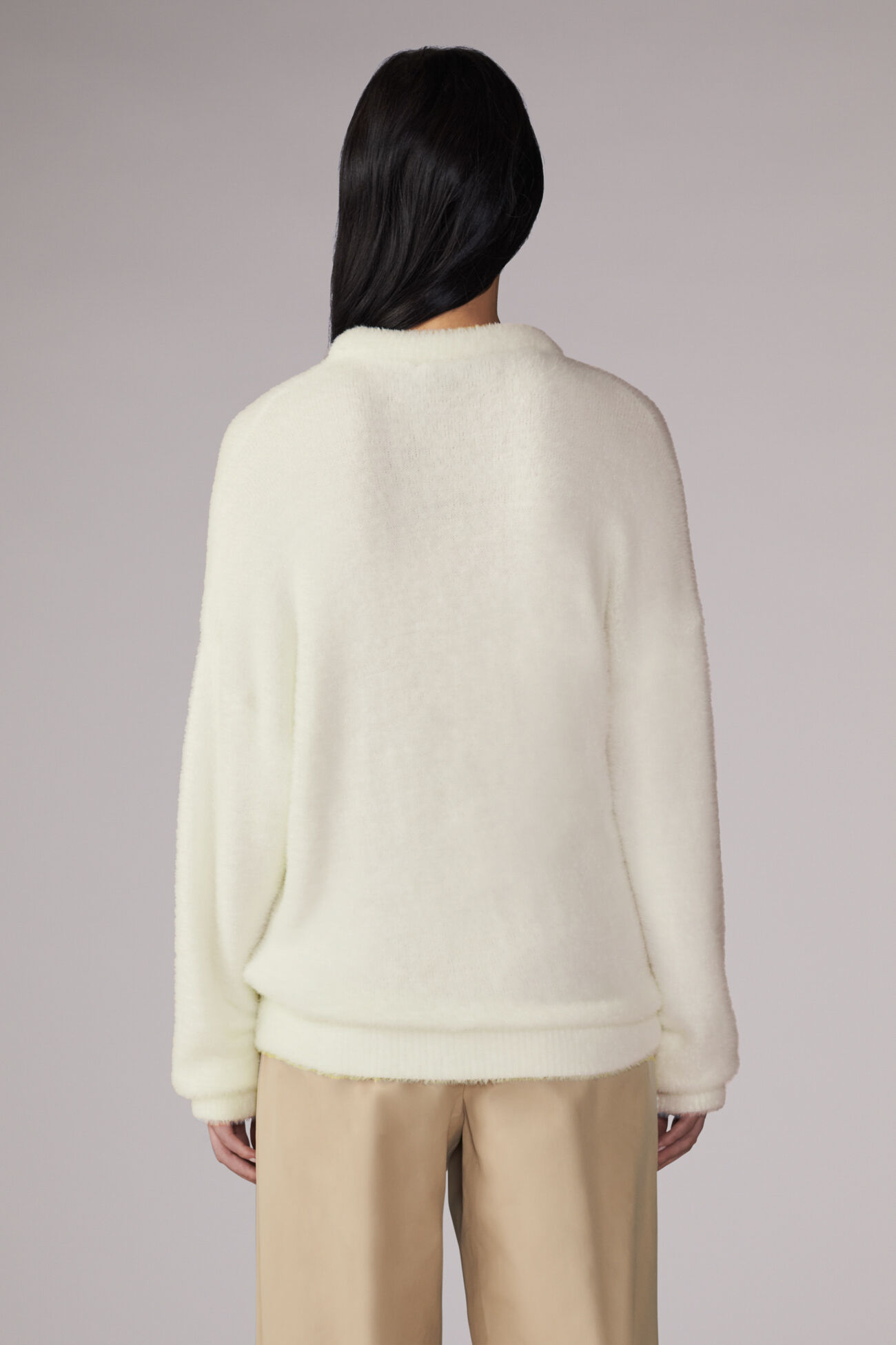 Unisex Milano Angels Knit Jumper White
